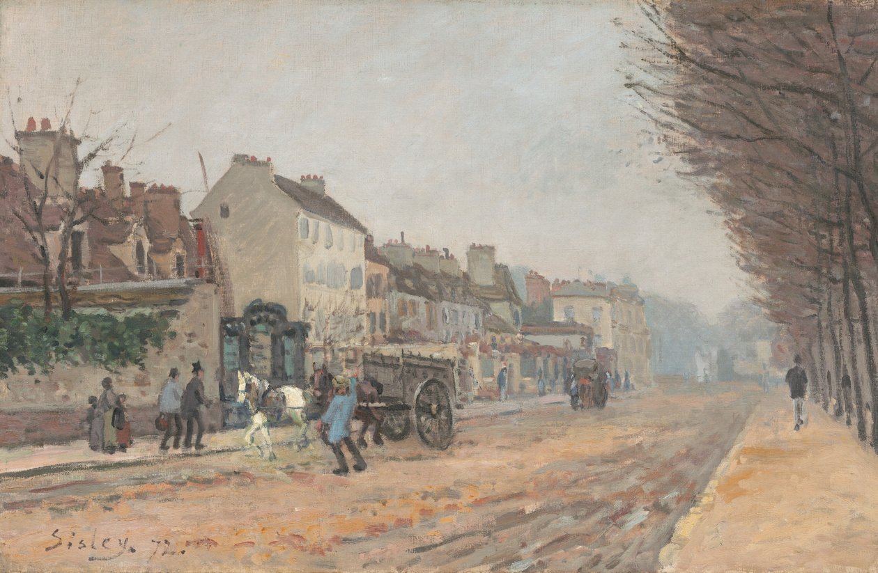 Heloise Boulevard, Argenteuil autorstwa Alfred Sisley