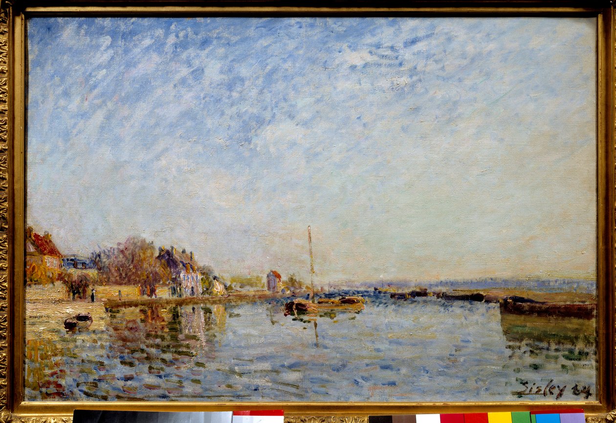 Canal du Loing Obraz Alfreda Sisleya autorstwa Alfred Sisley