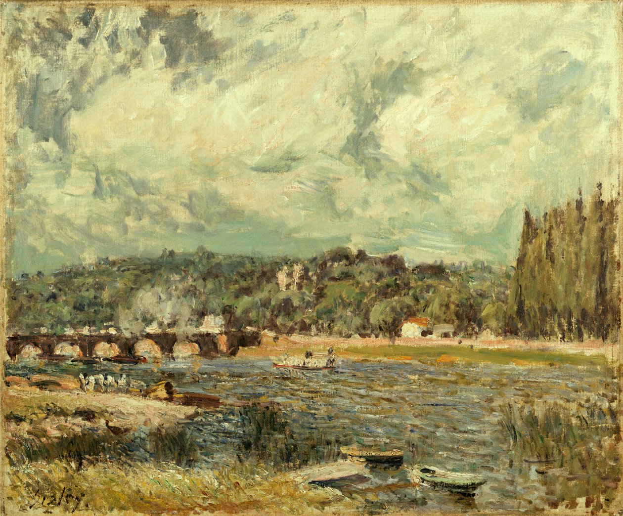 Most Sevres autorstwa Alfred Sisley