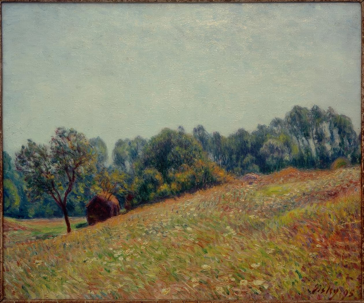 Dolina autorstwa Alfred Sisley