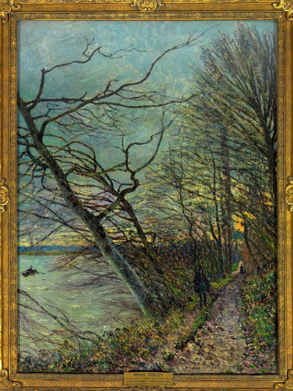 The Bois des Roches, Veneux - Nadon (Veneux-les-Sablons), Seine et Marne Obraz Alfreda Sisleya (1839-1899) 1880 Wymiary 0,73 x 0,55 m Paris Louvre Museum Obowiązkowa wzmianka: Donation Helene i Victor Lyon autorstwa Alfred Sisley