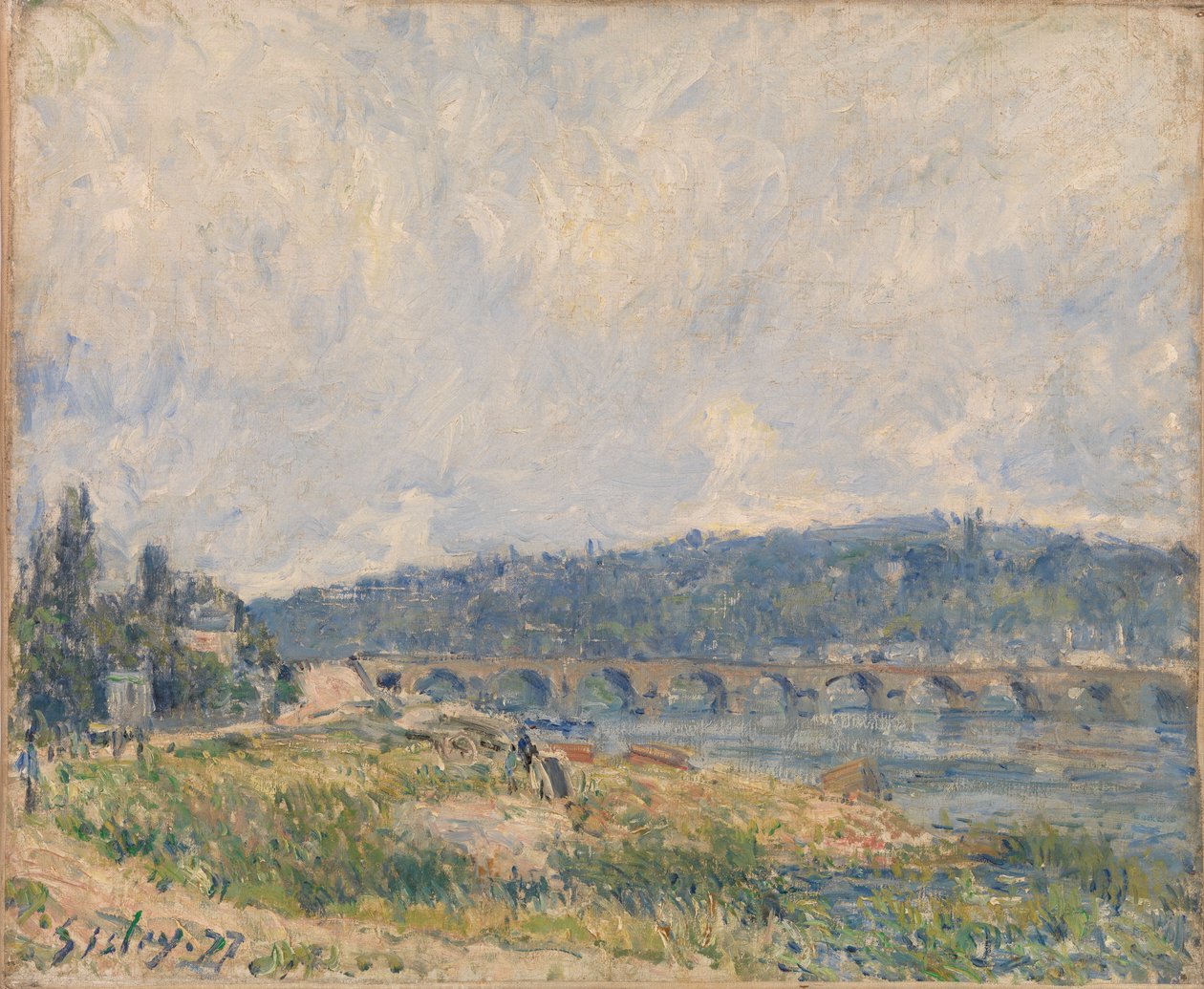 Most Sevres (Most Sevres) autorstwa Alfred Sisley
