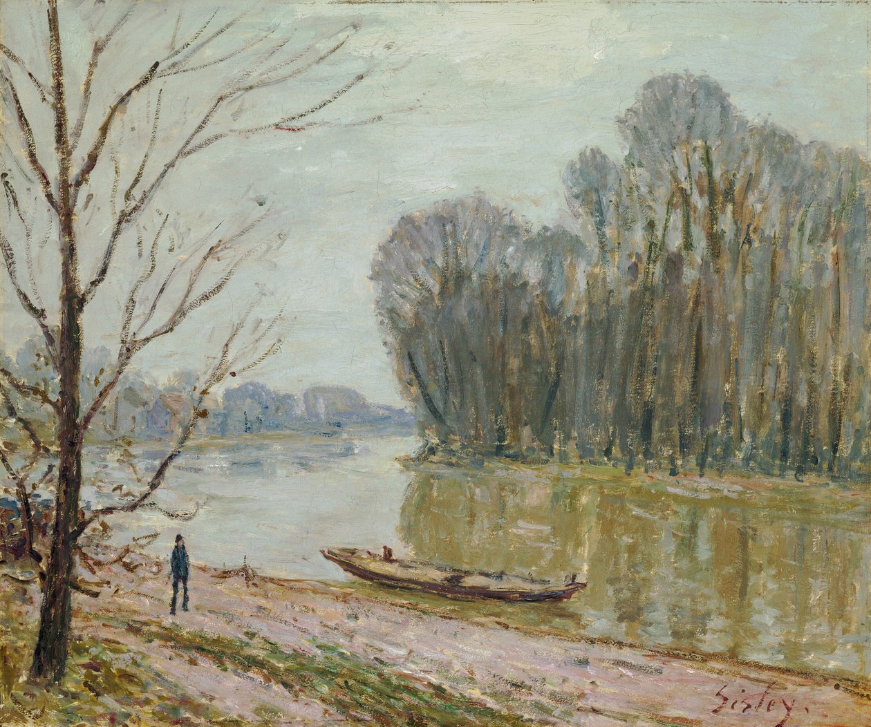 Loara autorstwa Alfred Sisley