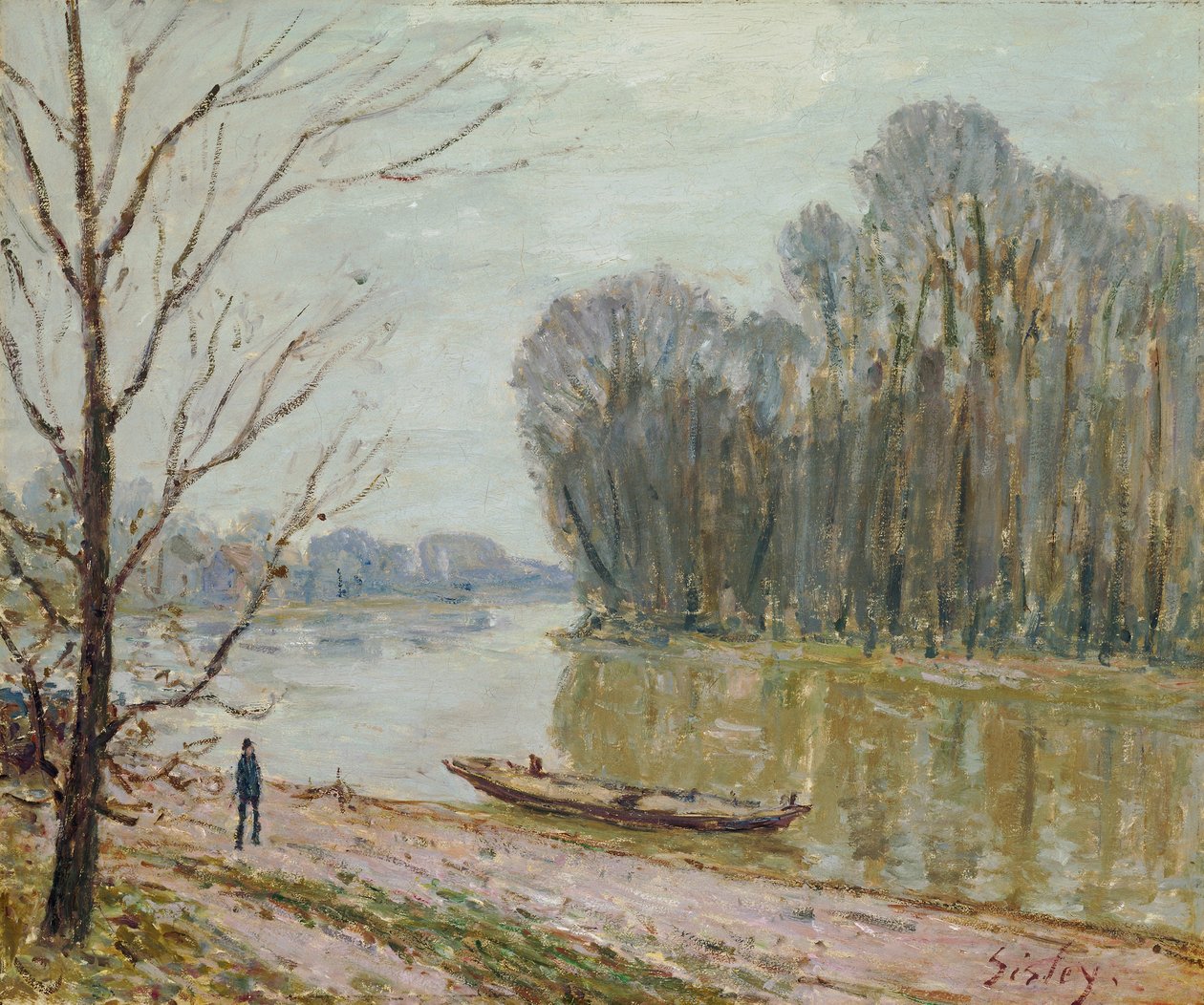 Loara autorstwa Alfred Sisley