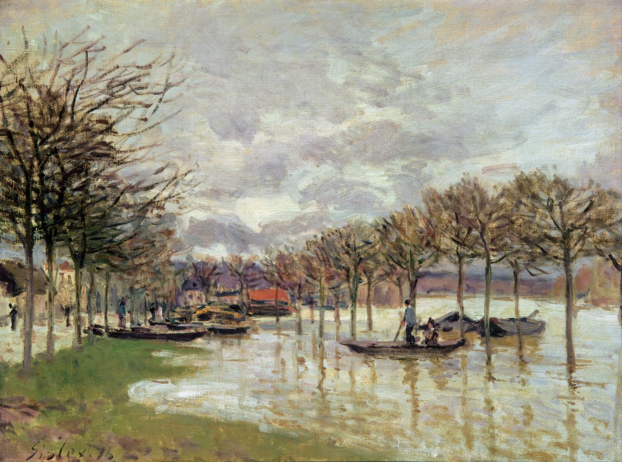 Nieznany obraz autorstwa Alfred Sisley