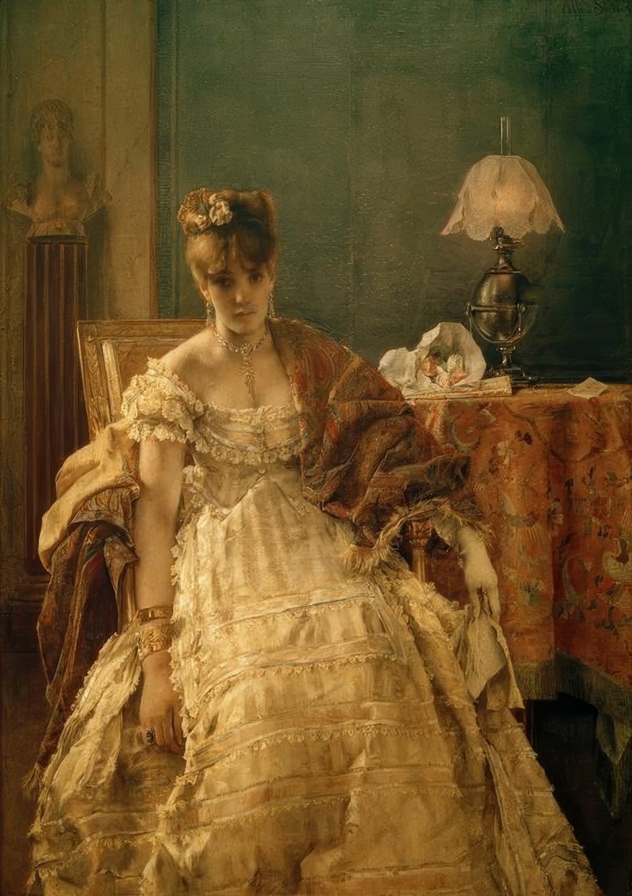 Zdesperowany autorstwa Alfred Emile Stevens