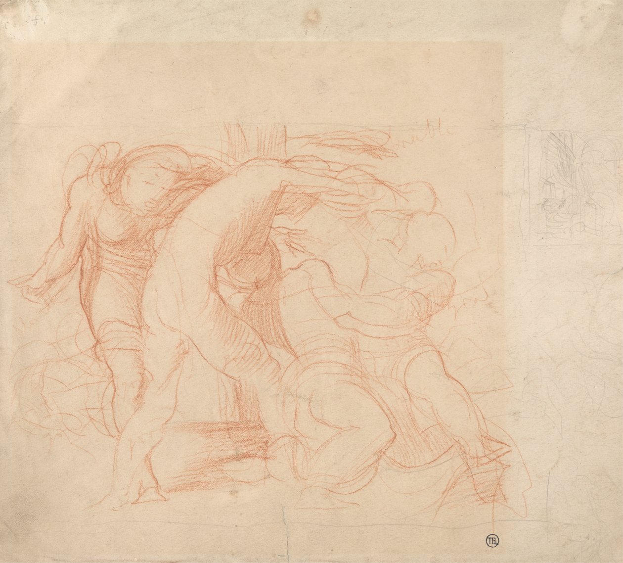 Studium do masakry niewinnych autorstwa Alfred Emile Stevens
