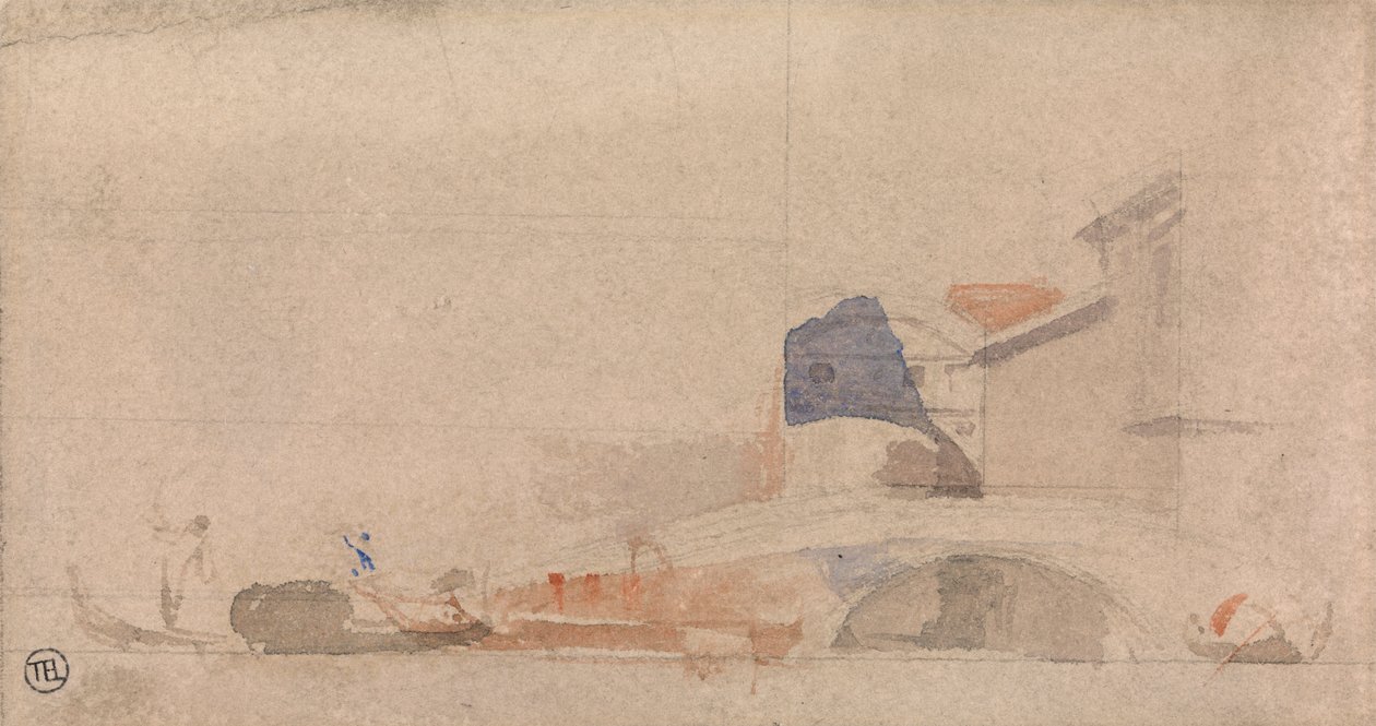 Most Westchnień, Wenecja autorstwa Alfred Emile Stevens