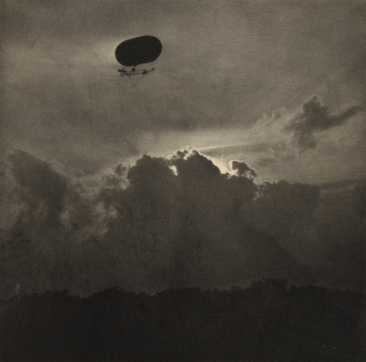 Sterowiec, październik 1911 (fotograwiura) autorstwa Alfred Stieglitz