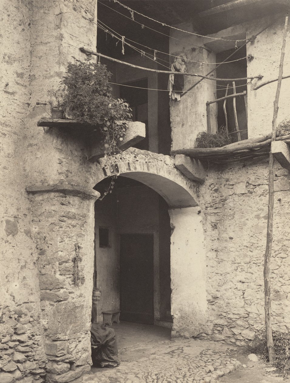 Zaułek w Pallanzy autorstwa Alfred Stieglitz