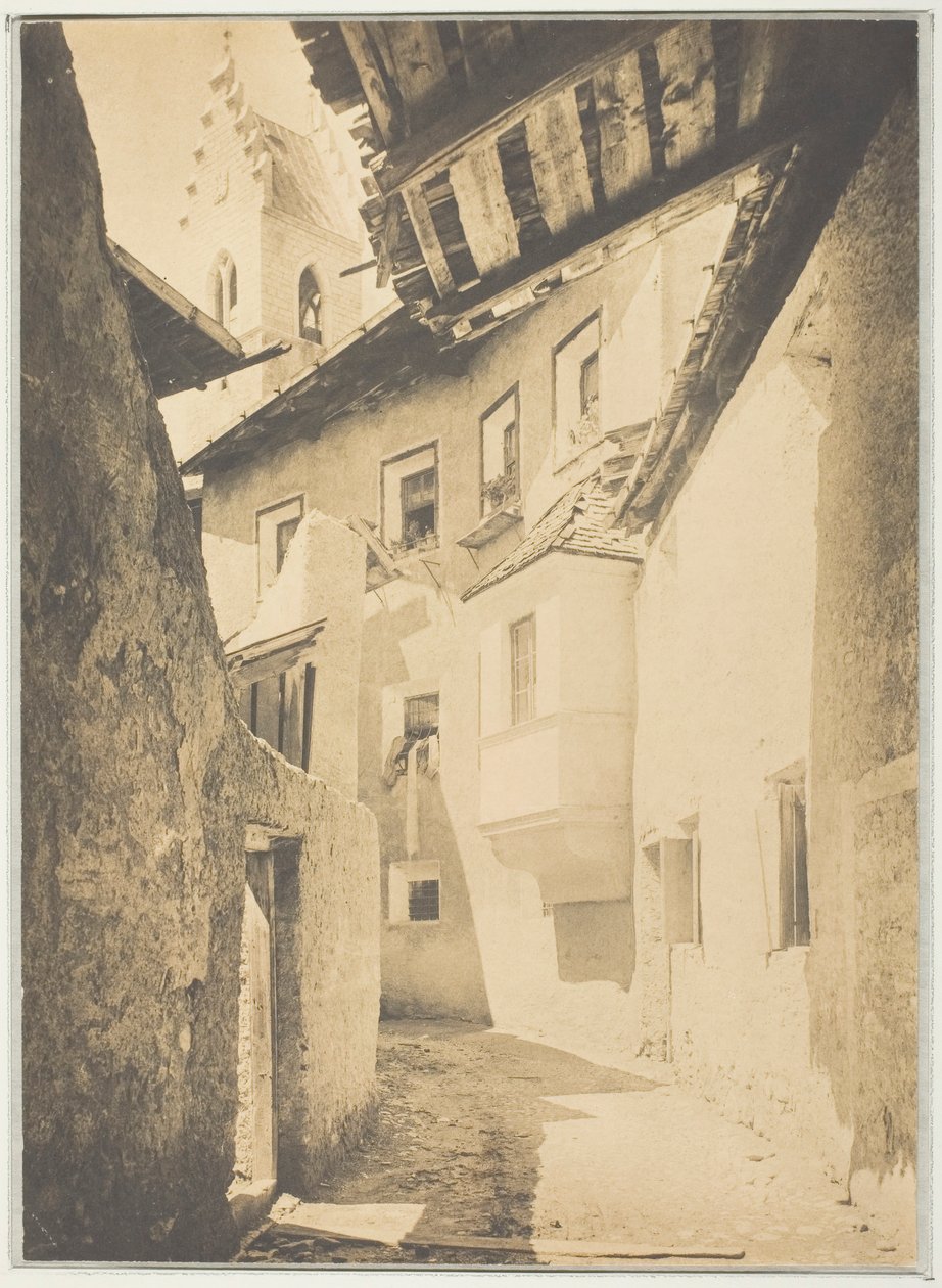 Ulica w Sterzing, Tyrol, 1890. autorstwa Alfred Stieglitz