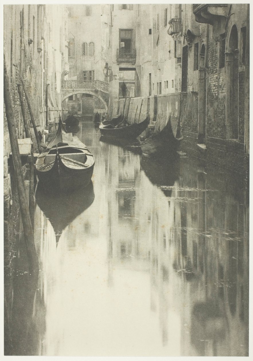 Kanał wenecki autorstwa Alfred Stieglitz
