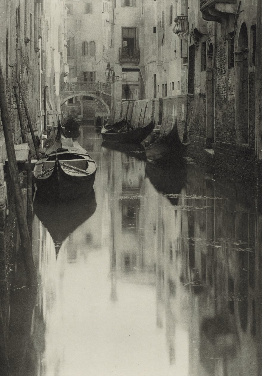 Kanał wenecki autorstwa Alfred Stieglitz