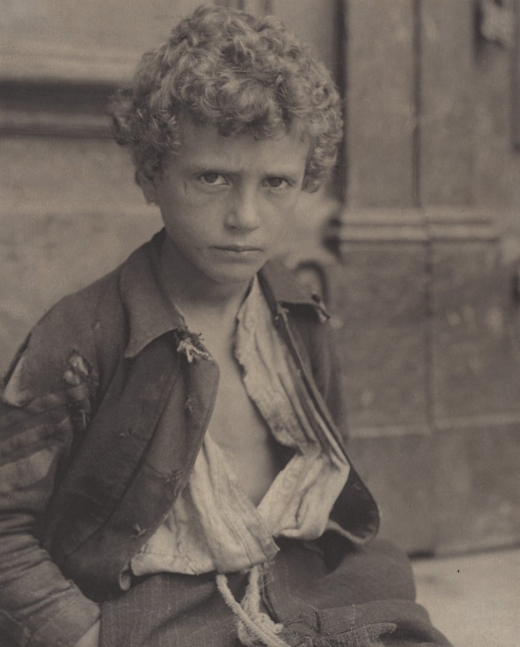 Wenecki ulicznik autorstwa Alfred Stieglitz
