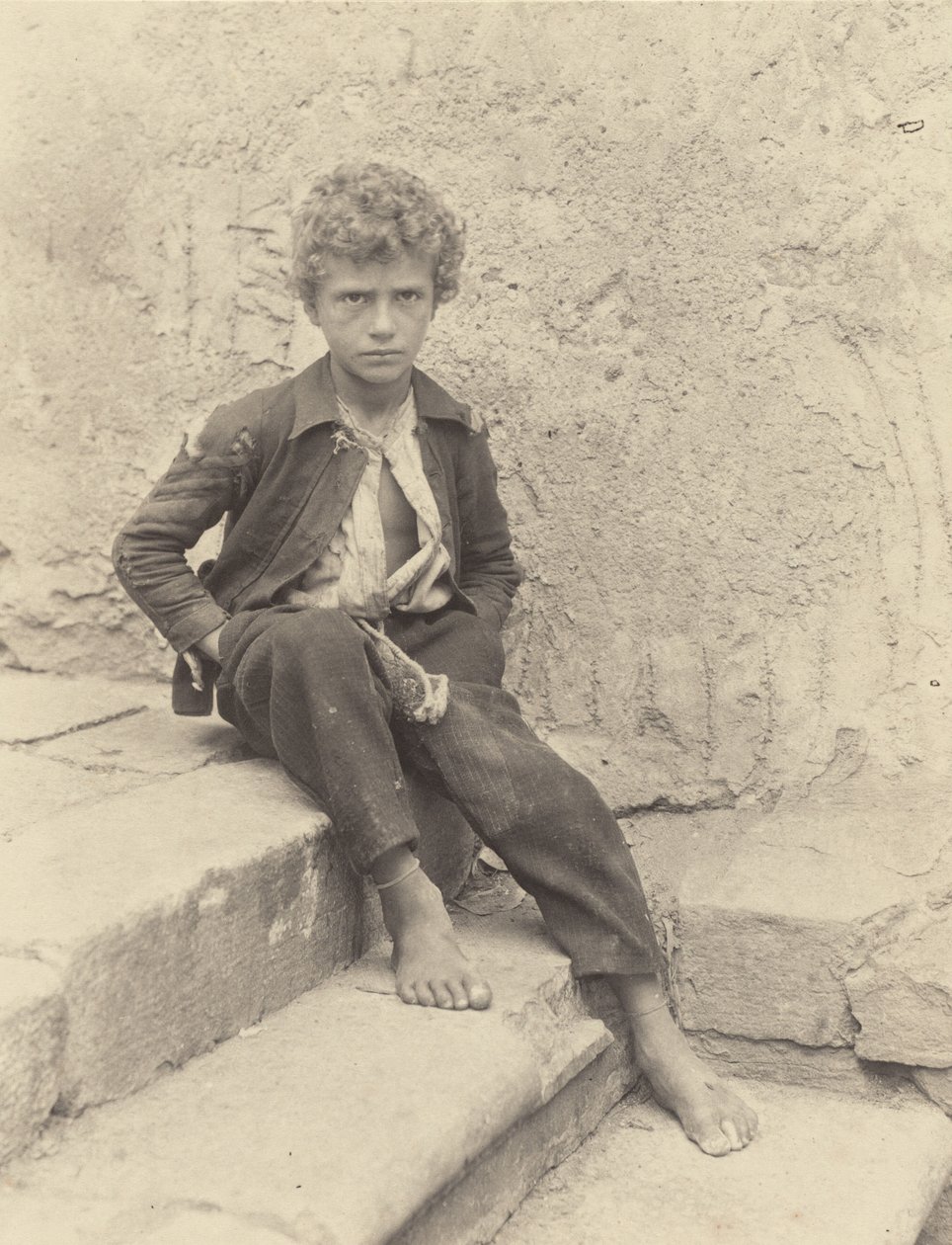 Wenecki ulicznik autorstwa Alfred Stieglitz
