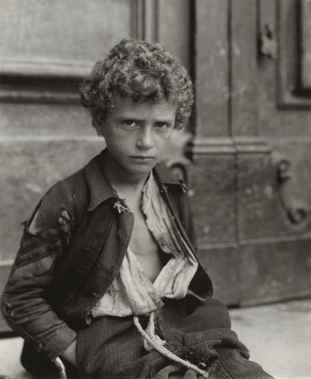 Wenecki ulicznik autorstwa Alfred Stieglitz