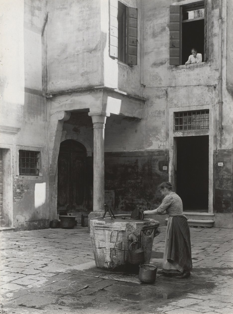 Studnia wenecka autorstwa Alfred Stieglitz