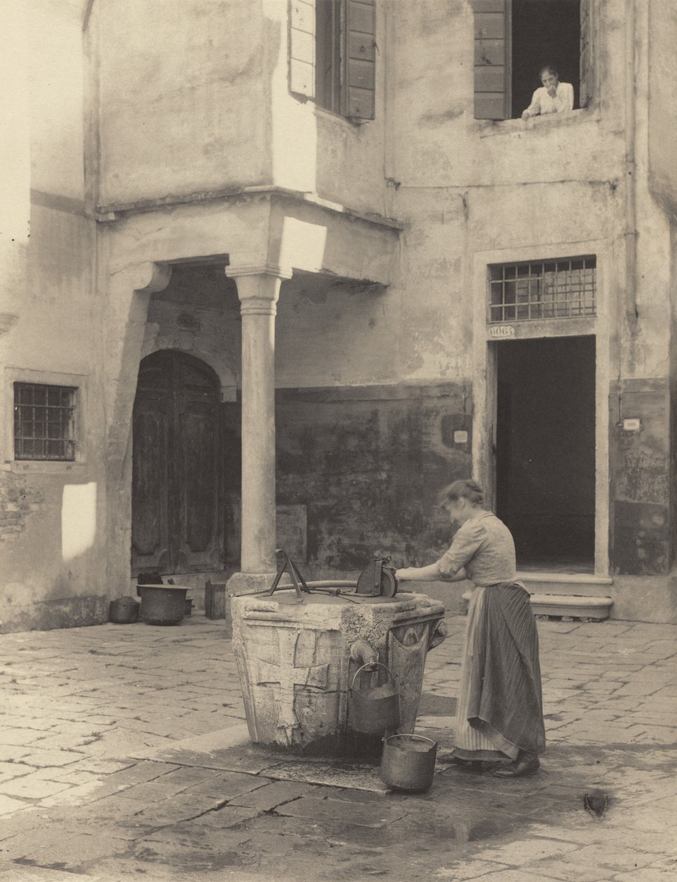 Studnia wenecka autorstwa Alfred Stieglitz