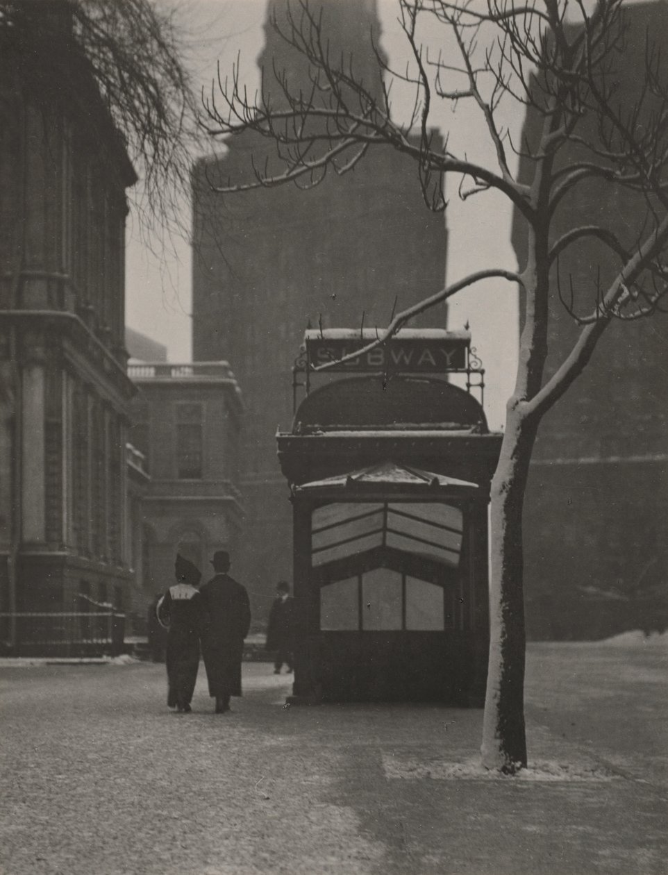 W ratuszu w Nowym Jorku autorstwa Alfred Stieglitz