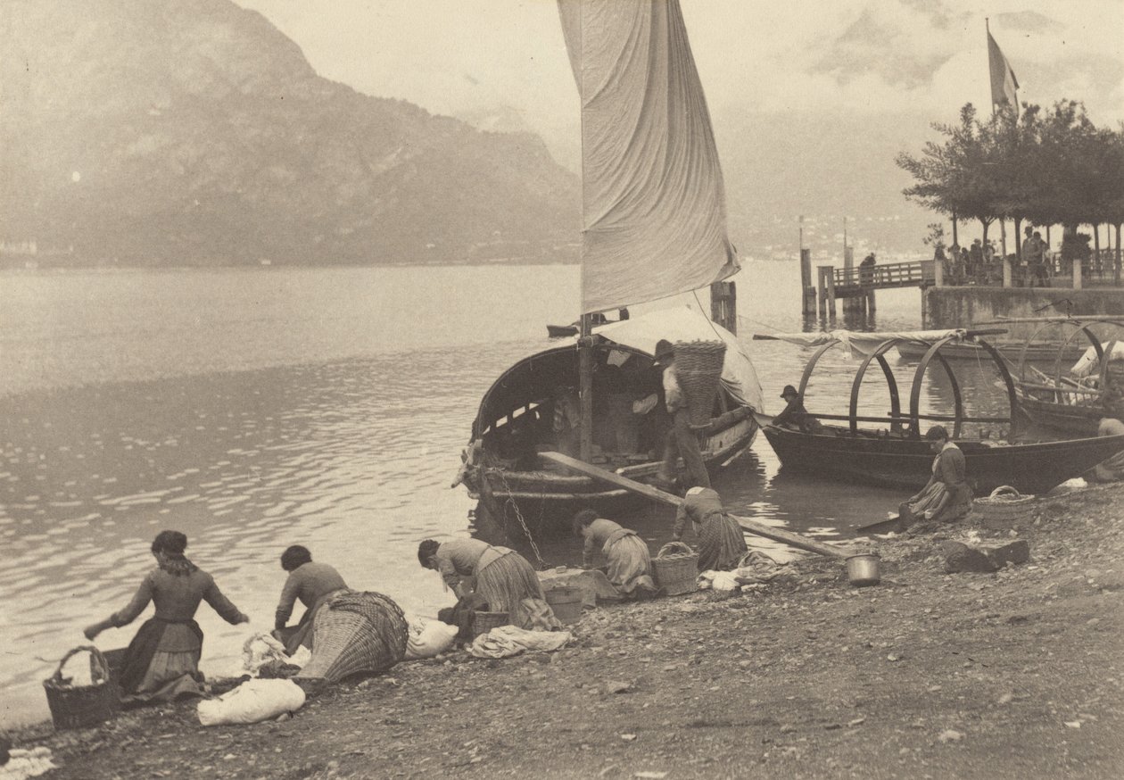 Nad jeziorem Como autorstwa Alfred Stieglitz