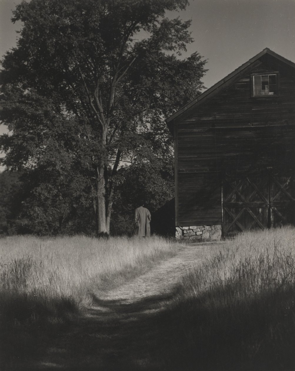 Stodoła, Lake George autorstwa Alfred Stieglitz