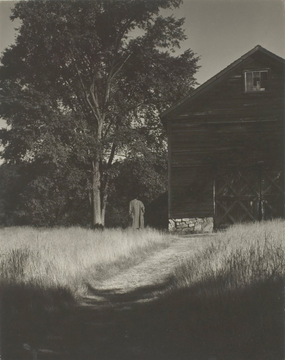 Stodoła, Jezioro George, 1936. autorstwa Alfred Stieglitz