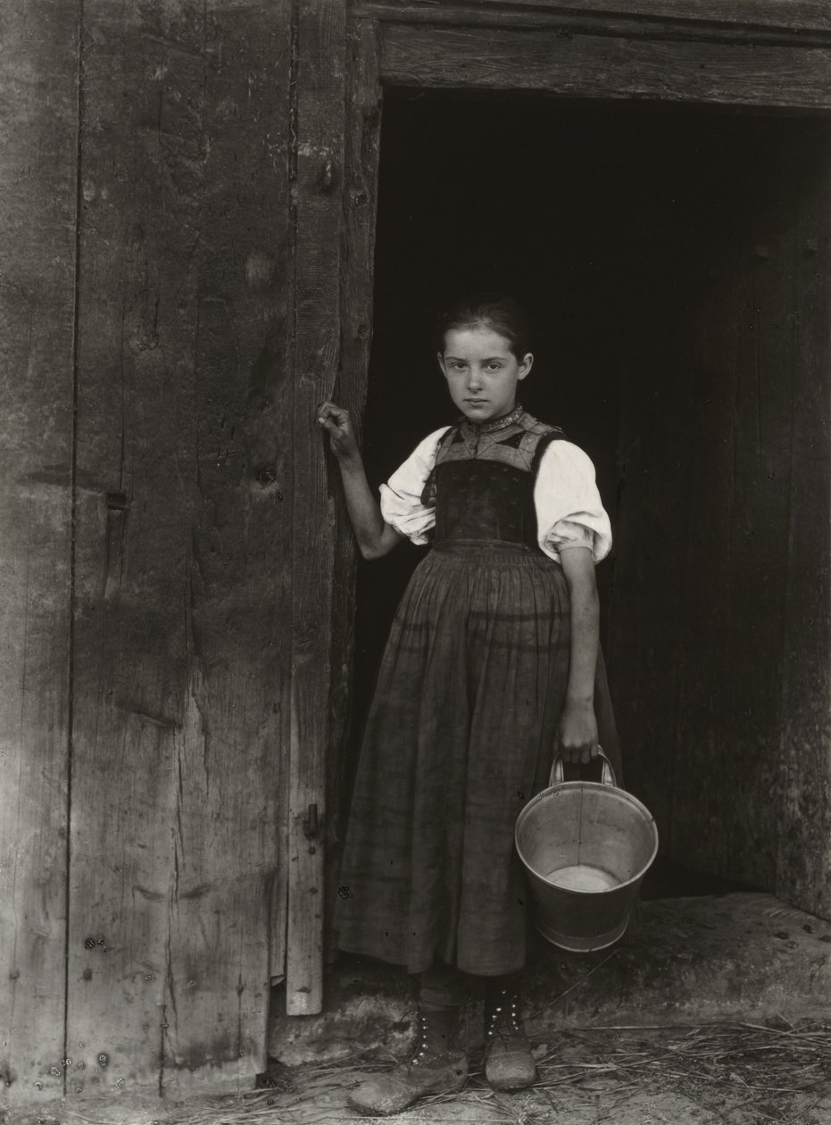 Dziewczyna z Czarnego Lasu autorstwa Alfred Stieglitz