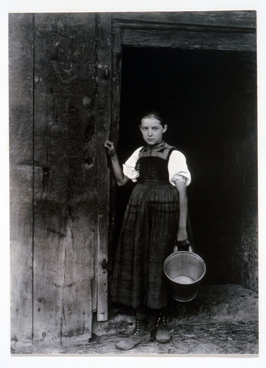 Dziewczyna ze Schwarzwaldu autorstwa Alfred Stieglitz