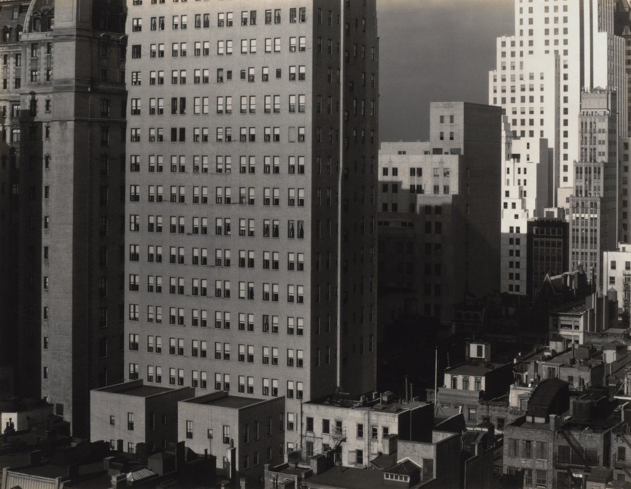 Z mojego okna w „An American Place”, na północy autorstwa Alfred Stieglitz