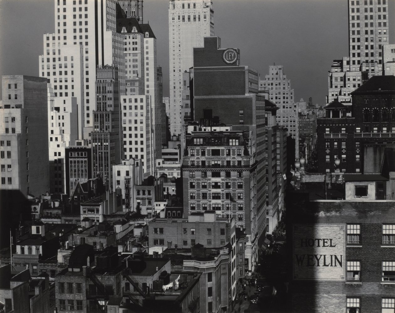 Z mojego okna w „An American Place”, na północy autorstwa Alfred Stieglitz