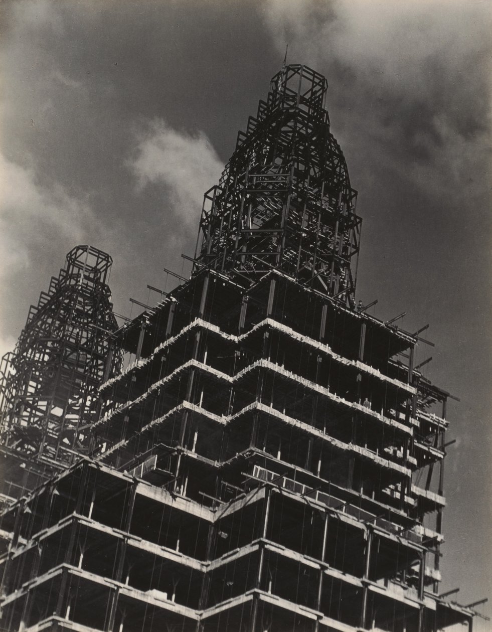 Z mojego okna w Shelton, północ autorstwa Alfred Stieglitz