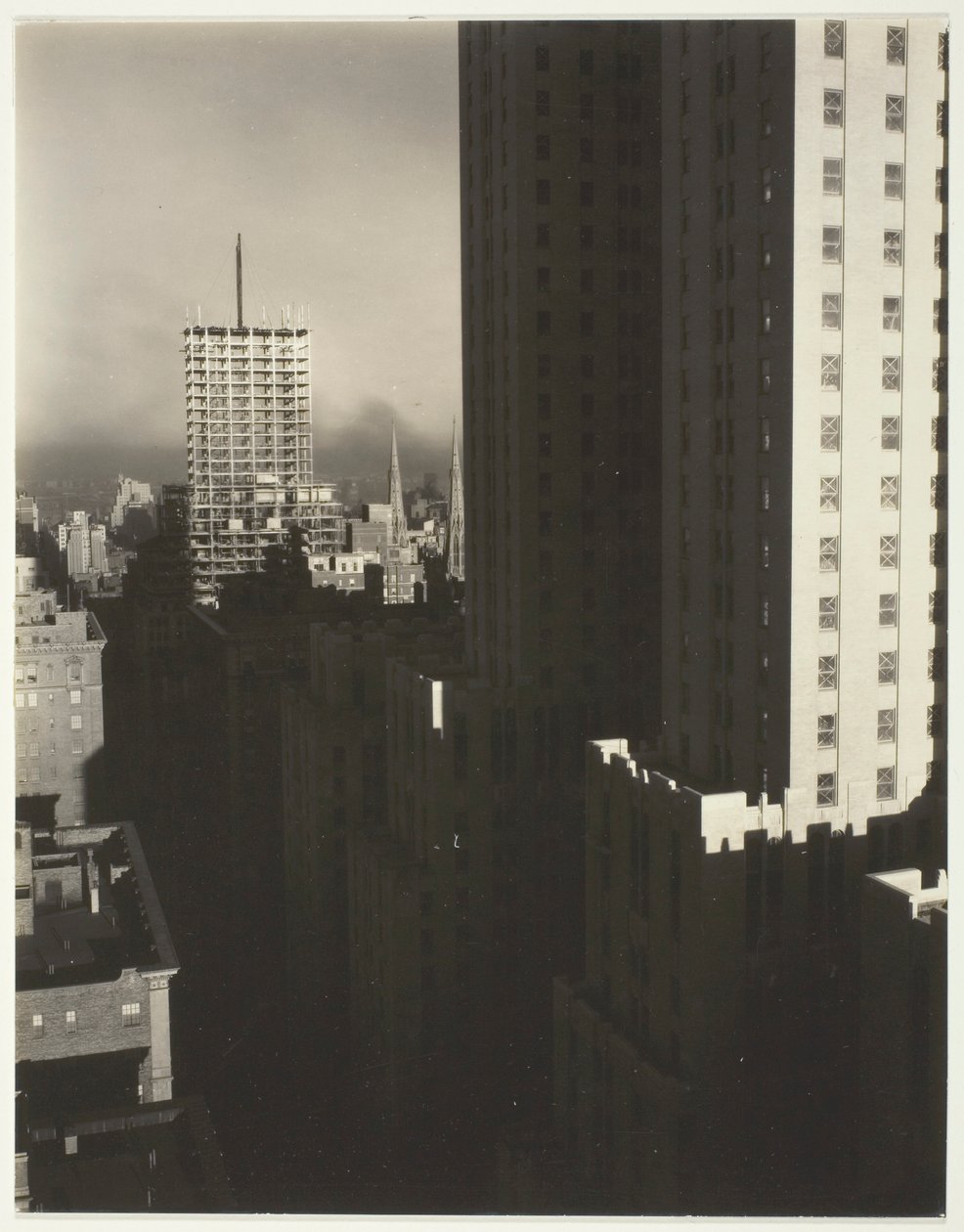 Z mojego okna w Shelton, West autorstwa Alfred Stieglitz