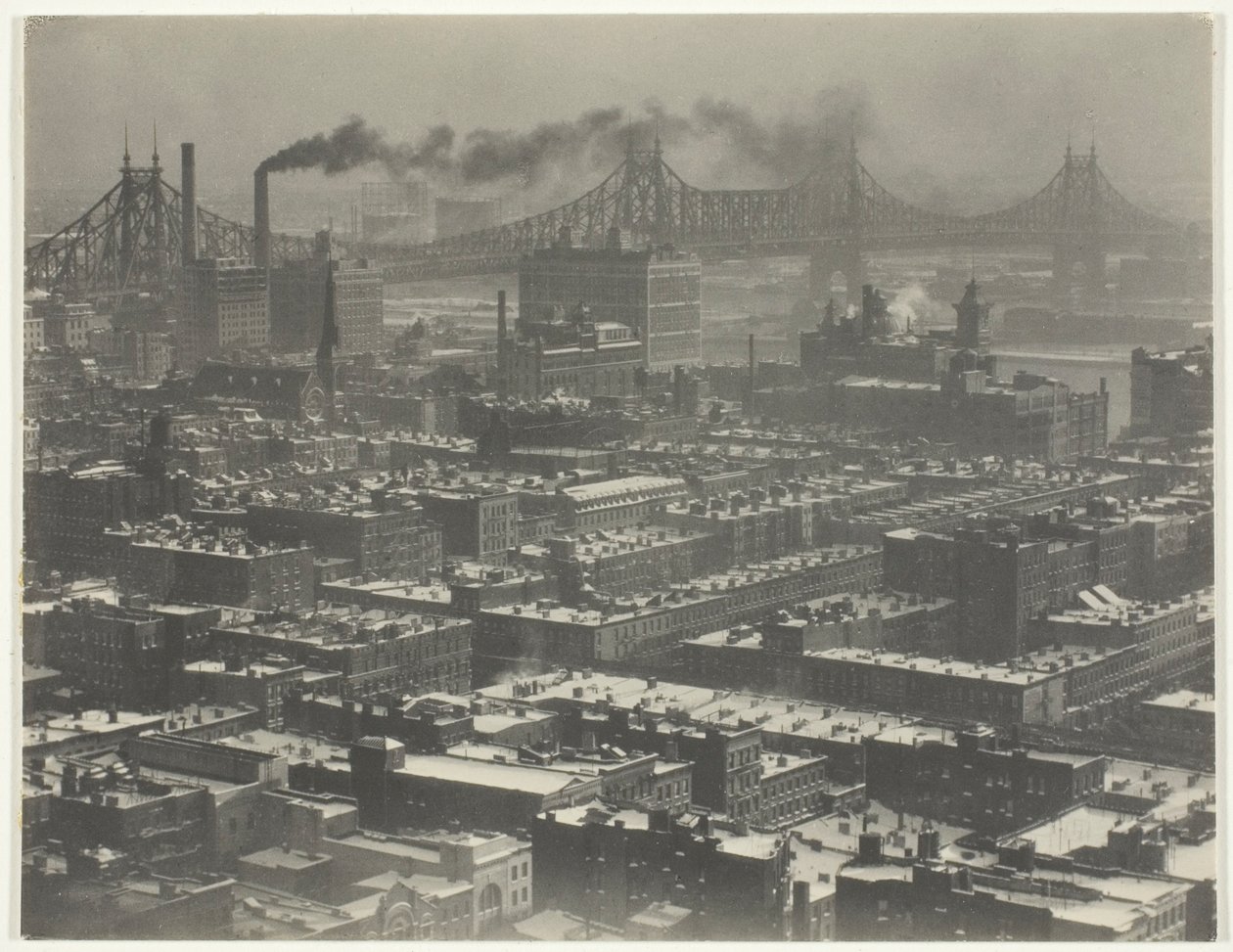 Z pokoju „3003” – The Shelton, Nowy Jork, patrząc na północny wschód autorstwa Alfred Stieglitz