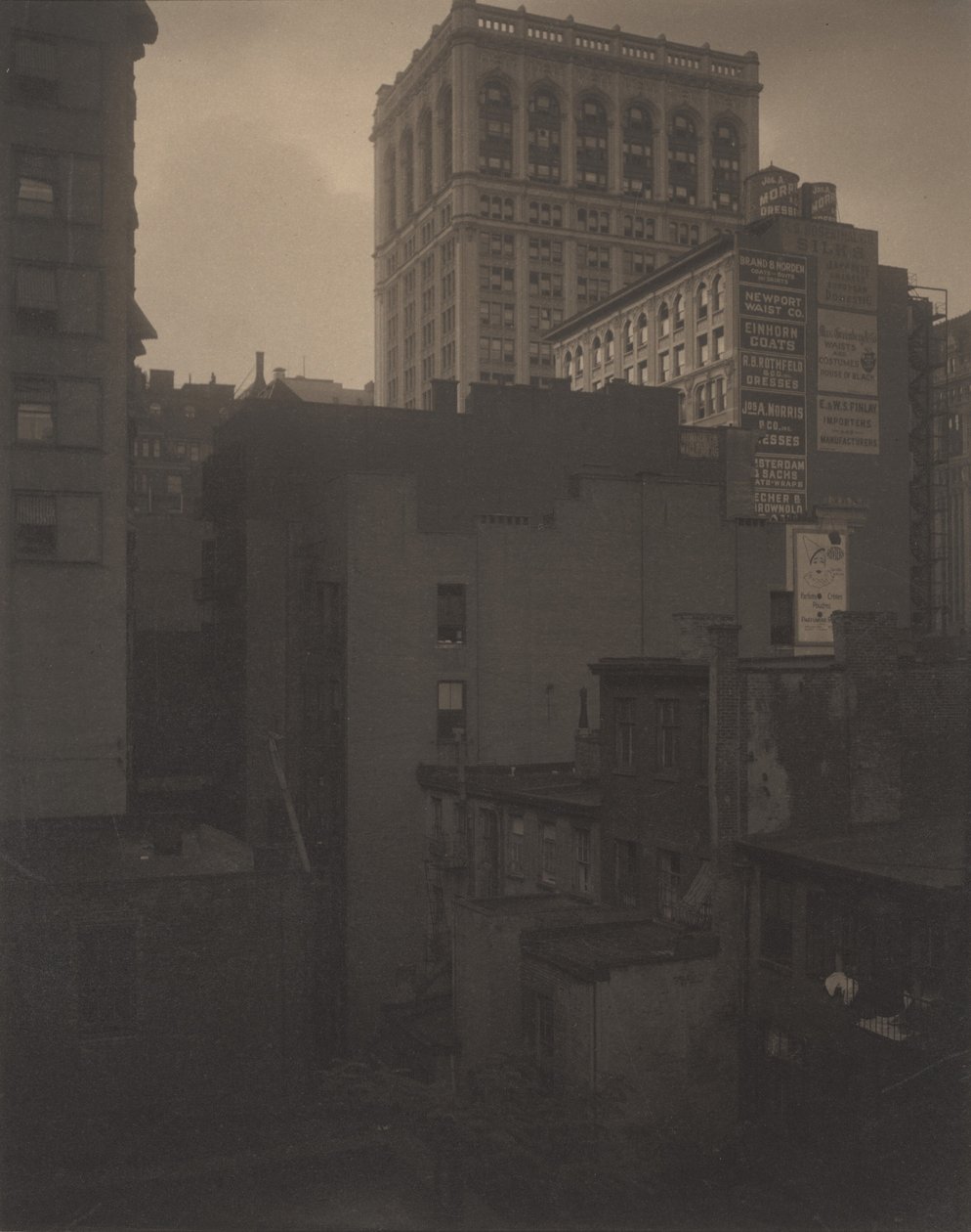 Z tylnego okna - 291 autorstwa Alfred Stieglitz
