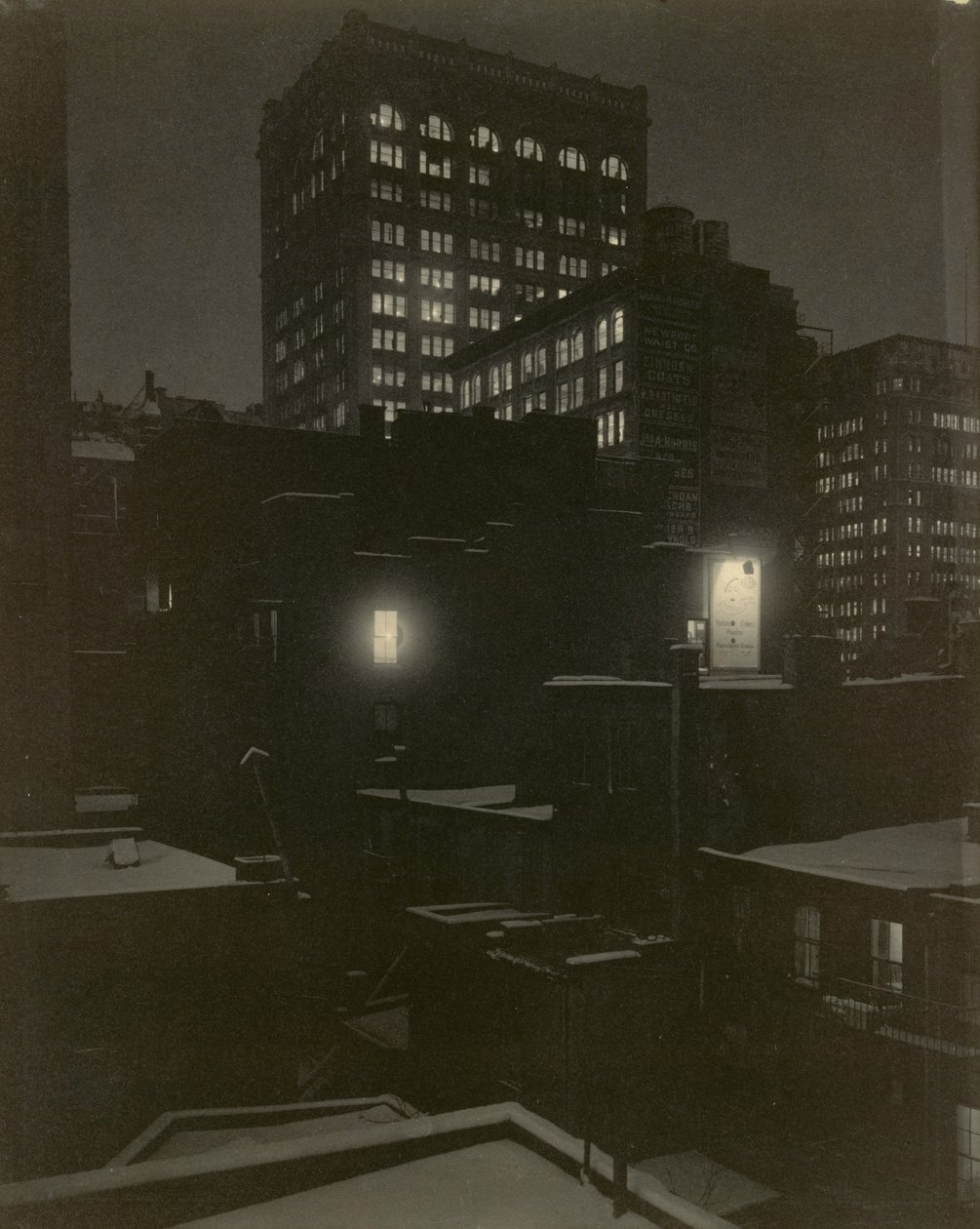 Z tylnego okna - 291 autorstwa Alfred Stieglitz