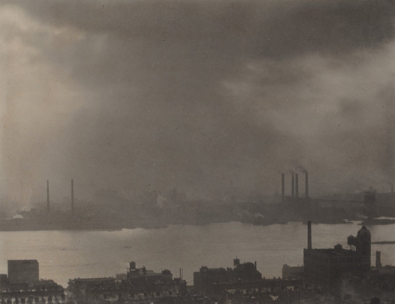 Z Shelton w stanie Nowy Jork, patrząc na wschód autorstwa Alfred Stieglitz