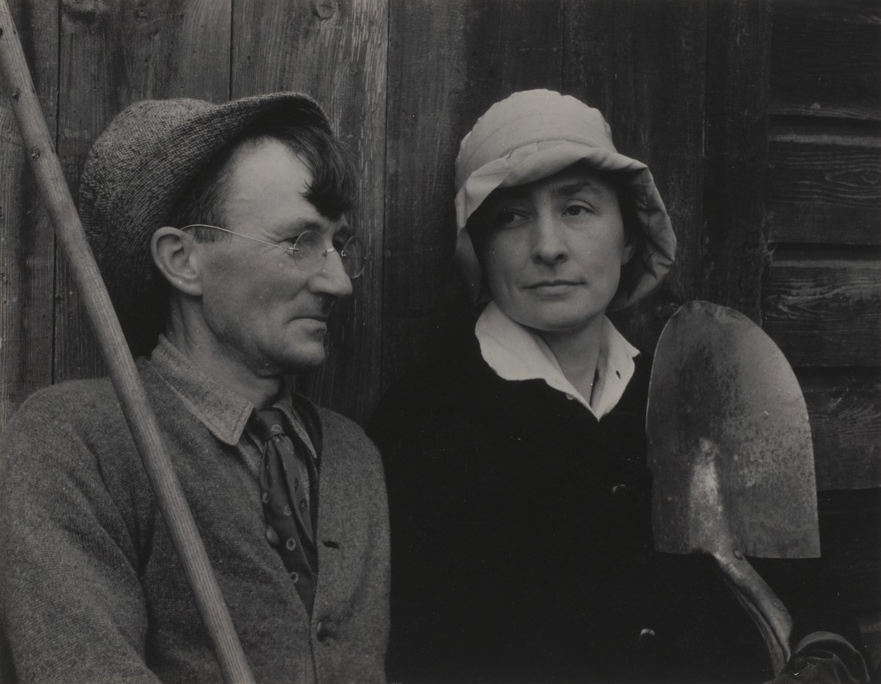 Georgia O’Keeffe i Donald Davidson autorstwa Alfred Stieglitz
