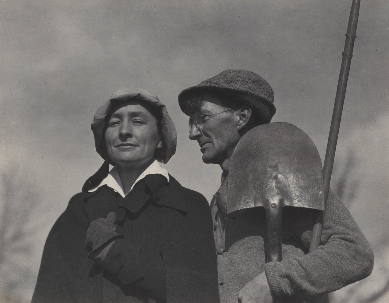 Georgia O’Keeffe i Donald Davidson autorstwa Alfred Stieglitz