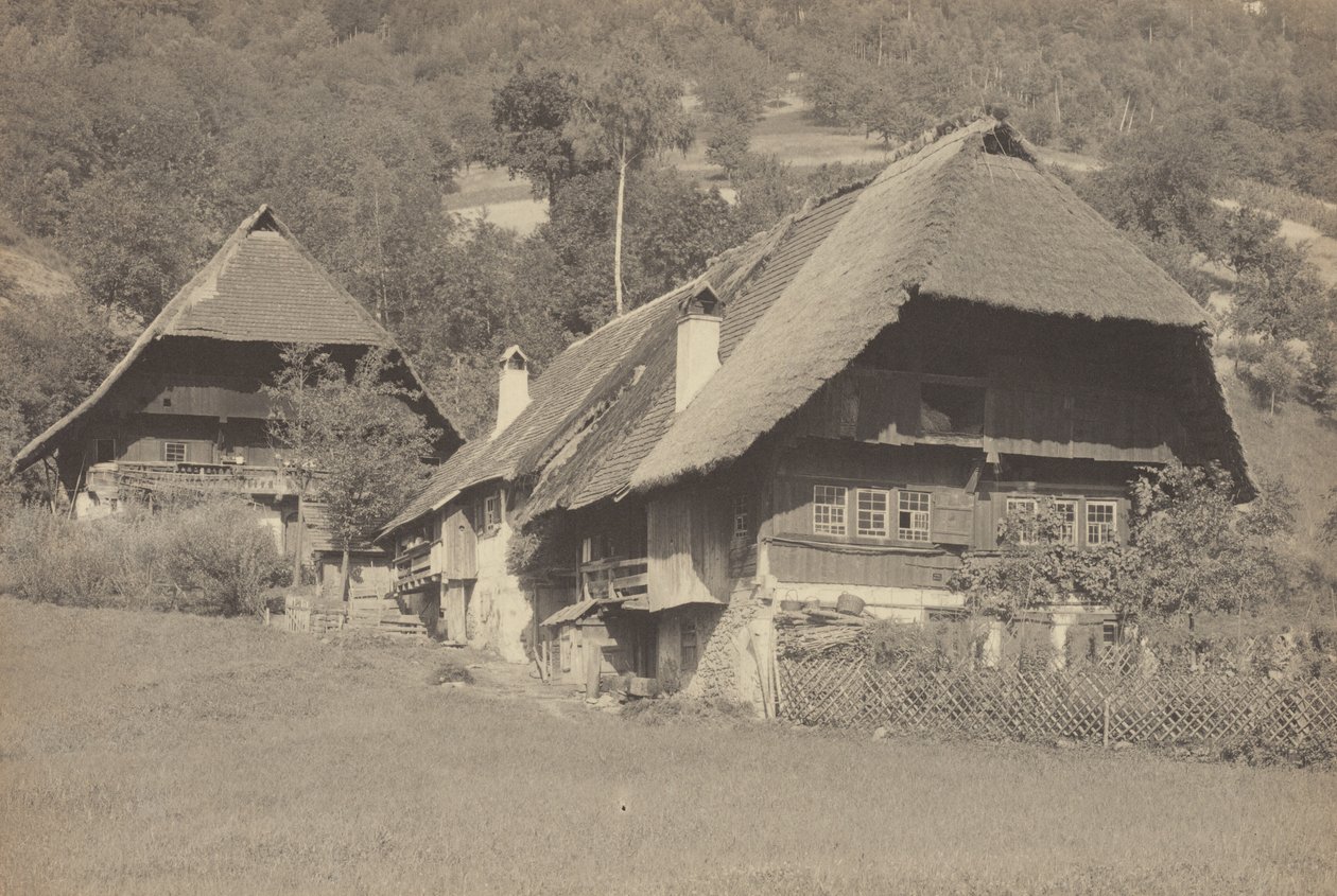 Domy Gutach autorstwa Alfred Stieglitz
