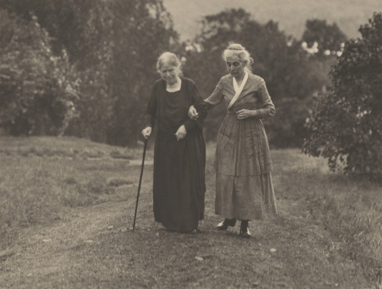 Hedwig Stieglitz i Katherine Herzig, Lake George autorstwa Alfred Stieglitz