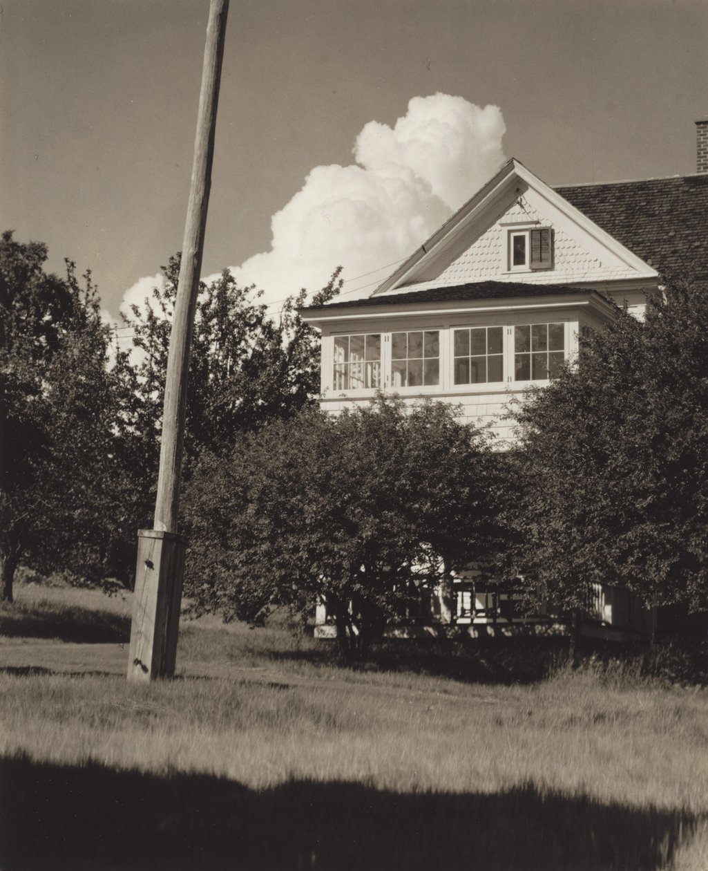 Dom, Lake George autorstwa Alfred Stieglitz