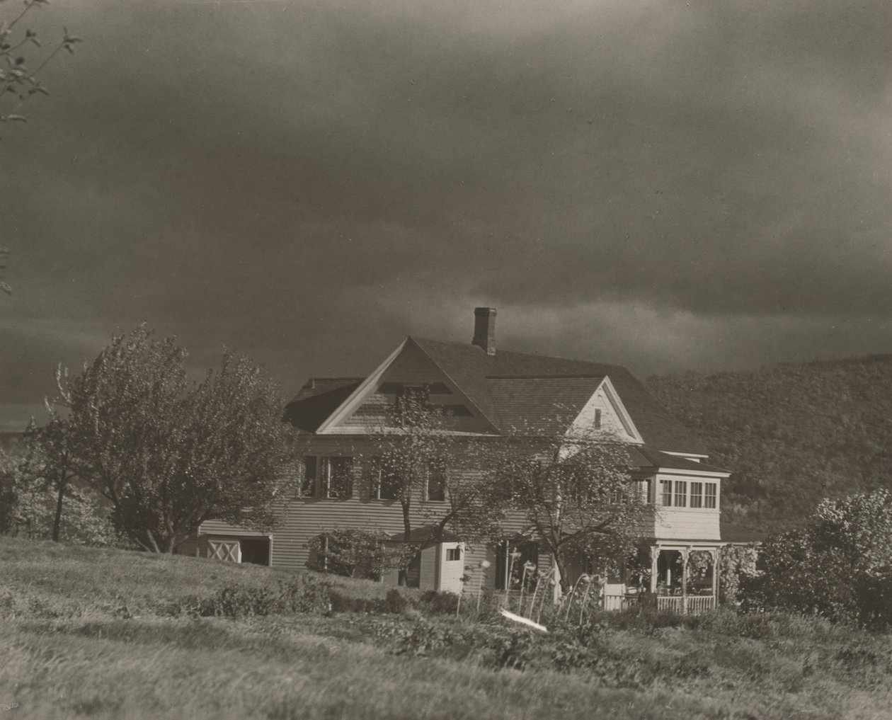Jezioro George autorstwa Alfred Stieglitz