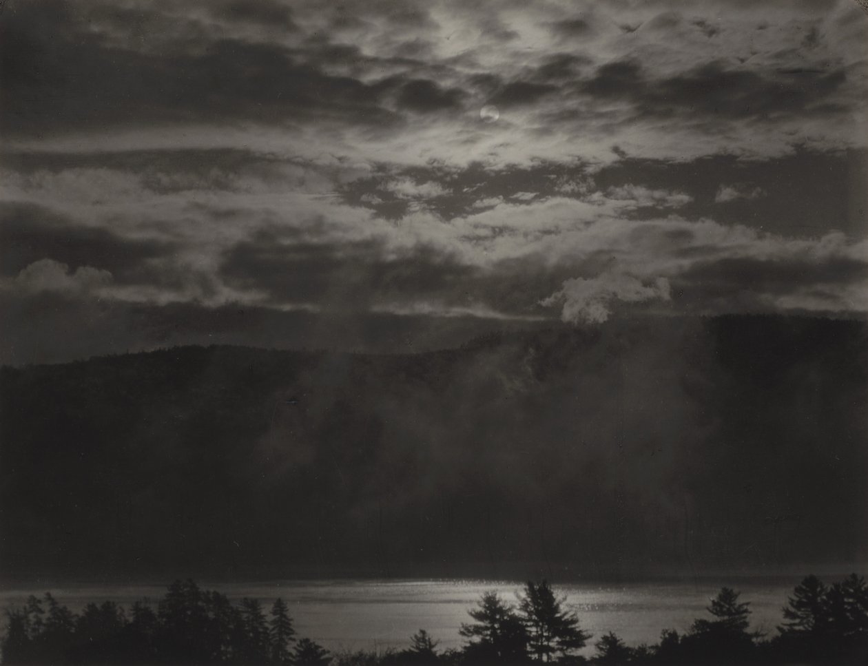 Jezioro George autorstwa Alfred Stieglitz