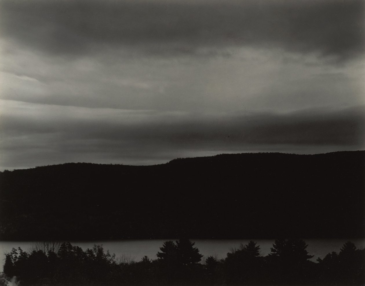 Jezioro George autorstwa Alfred Stieglitz