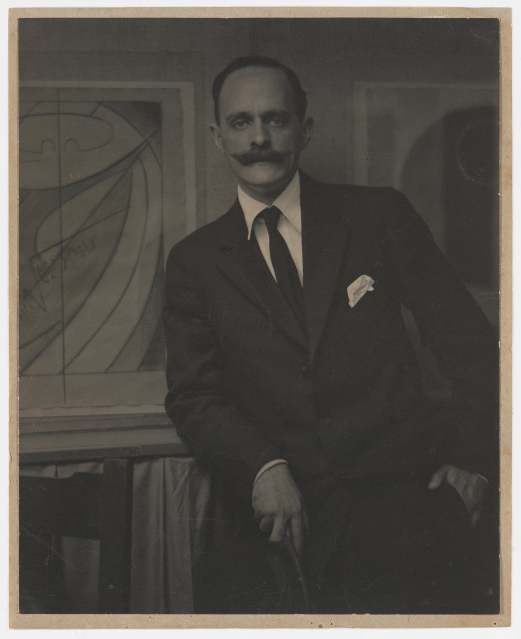 Marius de Zayas autorstwa Alfred Stieglitz