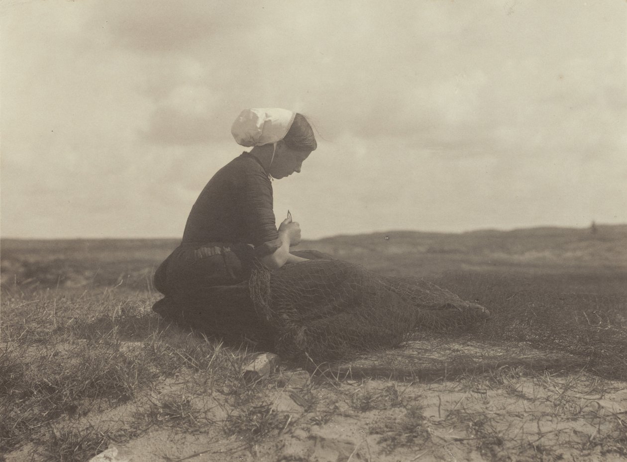 Naprawianie sieci autorstwa Alfred Stieglitz