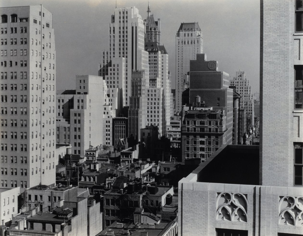 Nowy Jork z programu „An American Place” autorstwa Alfred Stieglitz