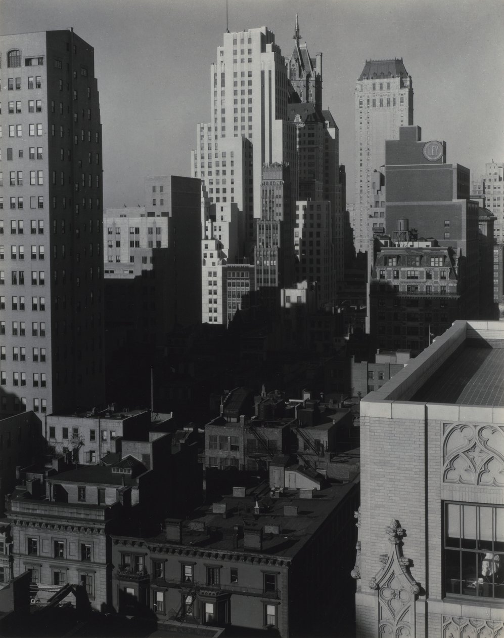 Nowy Jork z An American Place autorstwa Alfred Stieglitz