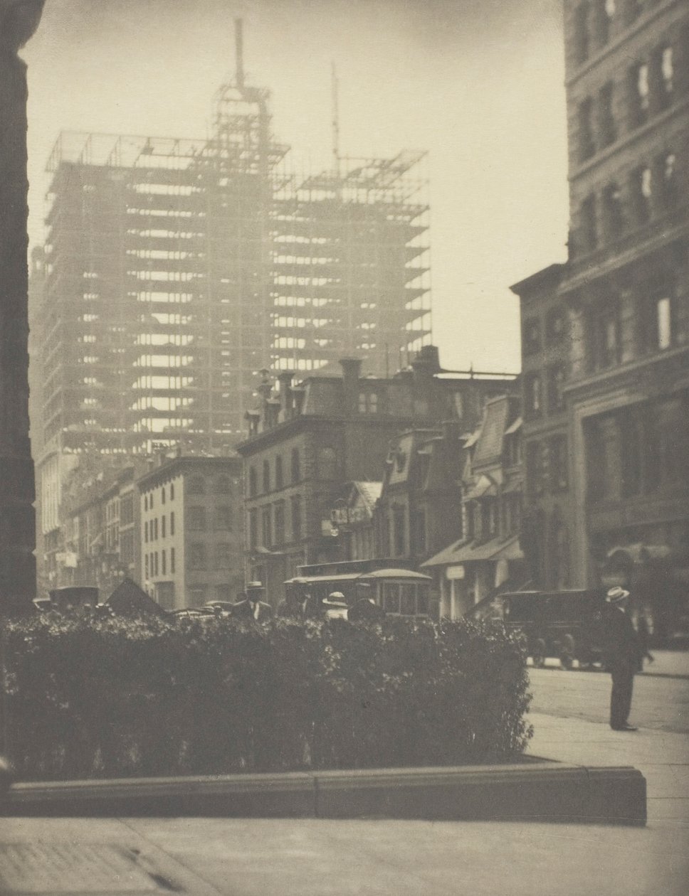 Stary i Nowy Jork, 1910. autorstwa Alfred Stieglitz