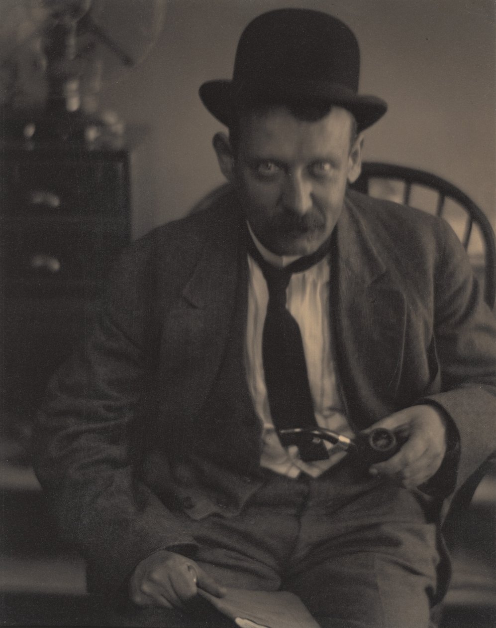 Oscar Bluemner autorstwa Alfred Stieglitz